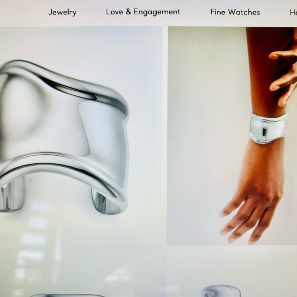 Beautiful Tiffany Designer Elsa Peretti Small Cuff Bracelet! 700 or Best offer!! - Picture 5 of 5